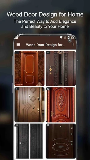 Wood Door Design for Home Screenshot 1