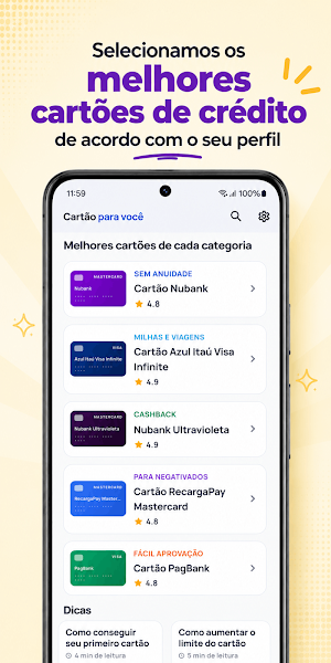 Cartão de Crédito para você Screenshot 1