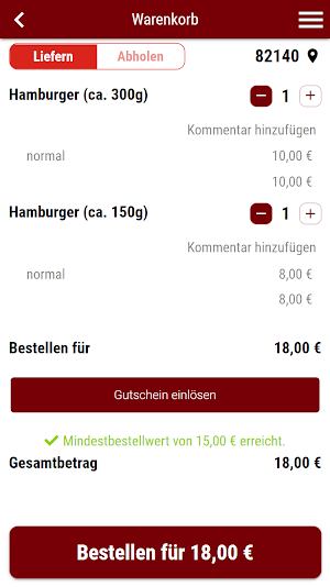 Pizza Express Puchheim Screenshot 1