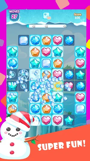 Ice Blast - Line Match 3 Screenshot 3