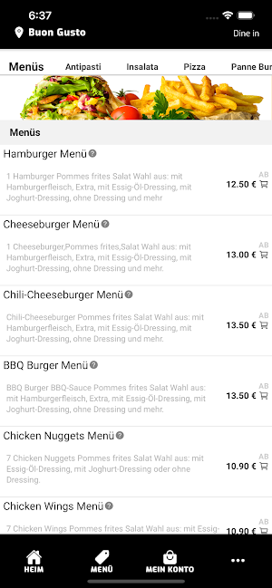Pizzeria Buon Gusto Screenshot 2