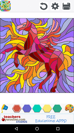 Stained Glass Coloring Book Screenshot 3