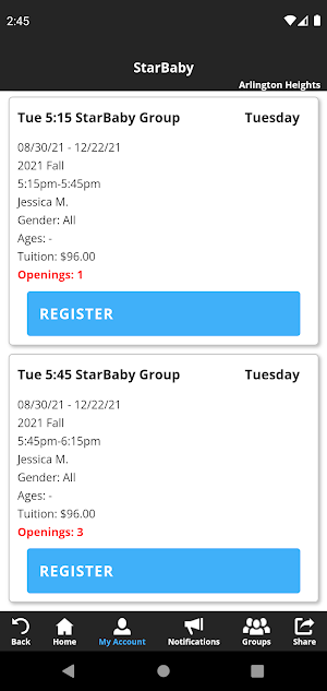 Chicago Swim School Screenshot 3