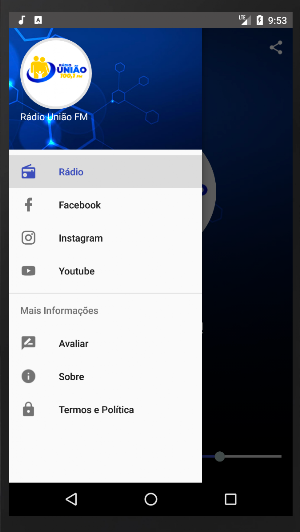 Rádio União 100.1 FM Screenshot 2