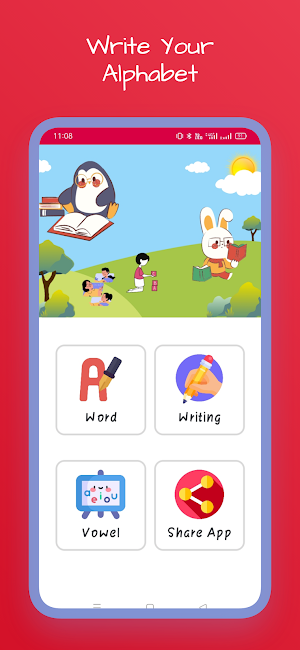 Greek Alphabet Writing Screenshot 0