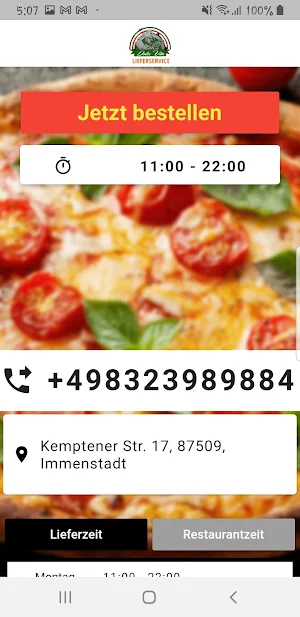 Dolce Vita Lieferservice Screenshot 1