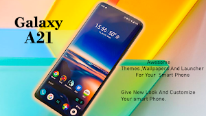 Samsung galaxy A21 launcher: Themes & Wallpapers Screenshot 1