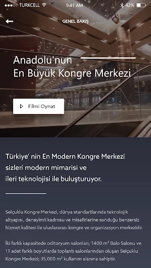 Selçuklu Congress Center Screenshot 1
