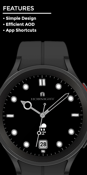 Hobnight - watchface Screenshot 1