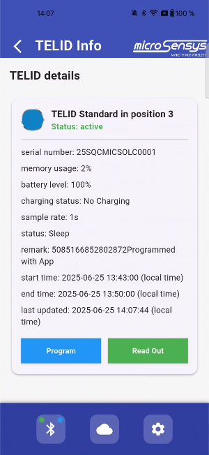 TELID®station Screenshot 1