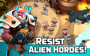 Alien Creeps TD - Epic tower defense Screenshot 1