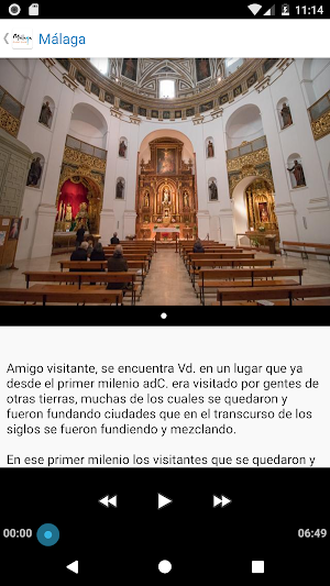 Audio Tour Official Malaga Screenshot 1