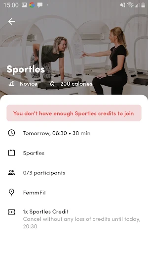 FemmFit leefstijlstudio Screenshot 1