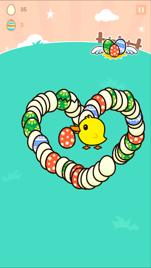 Happy Mrs Duck Lays Eggs Game Screenshot 0
