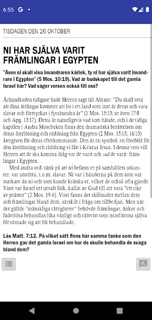 Swedia SDA Sabbath School Screenshot 1