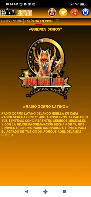 Radio ZorroLatino Screenshot 3