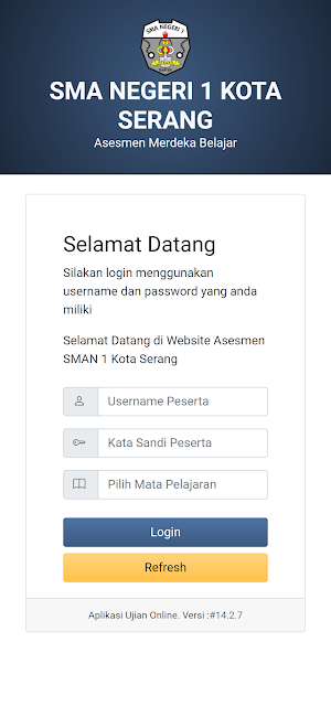 Asesmen SMAN1 Serang V5 Screenshot 2