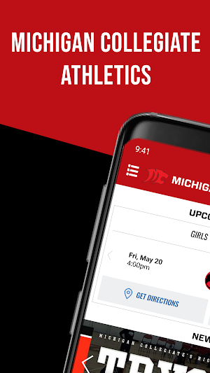 Michigan Collegiate Athletics Screenshot 0