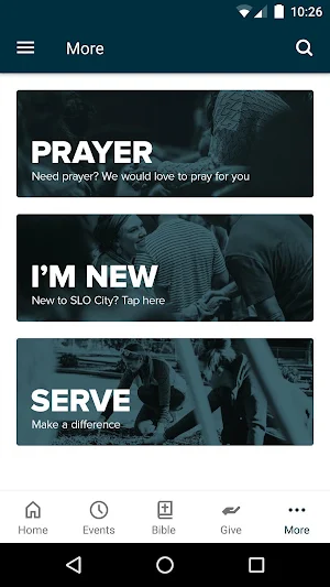 SLO City Church Screenshot 2