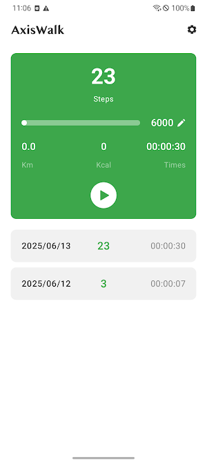 AxisWalk Screenshot 1