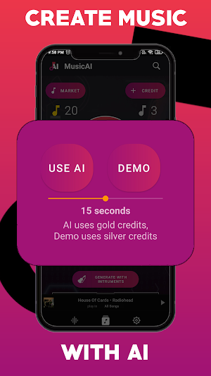 MusicAI - AI Music Generator Screenshot 1