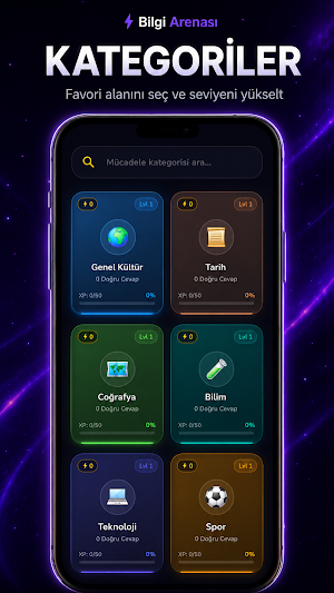 Bilgi Arenası: Quiz Oyunu Screenshot 2