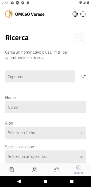 OMCeO Varese Screenshot 1