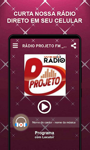 RÁDIO PROJETO FM _WEB Screenshot 1
