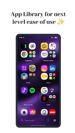 Kore Launcher: Home & Themes Screenshot 2