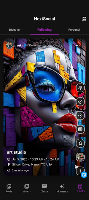 Next Social App Screenshot 2