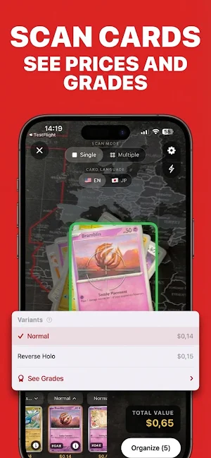 Pokiframe: Scanner for Pokemon Screenshot 0