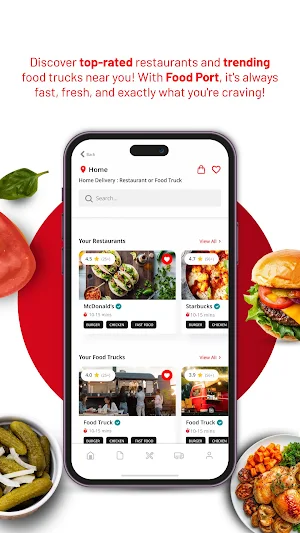 Food Port Screenshot 1
