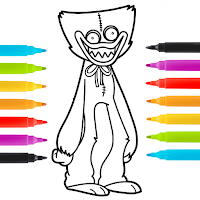 Huggy Wuggy Coloring Book