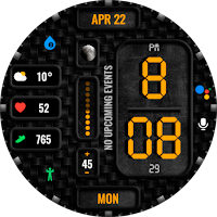 WR 020 Digital Watch Face