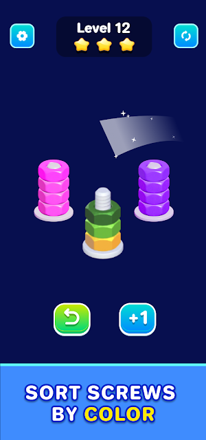 NutSort:ColorScrew Master Screenshot 0