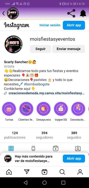 Mois fiestas y eventos Screenshot 3