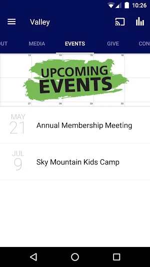 Valley Church Vacaville Screenshot 2