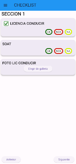Gestion de checklist Screenshot 3