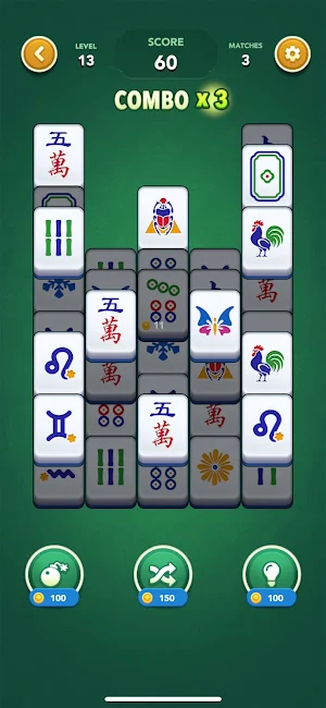 Zen Mahjong！Classic Tile Match Screenshot 1