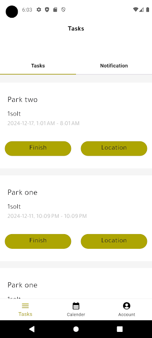 Smart Valet Screenshot 1