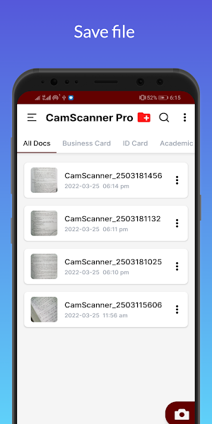 CamScanner Pro - PDF Scanner Screenshot 1