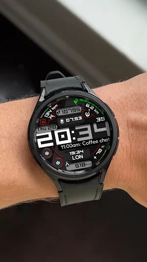 Digital Watch Face CRC079 Screenshot 0