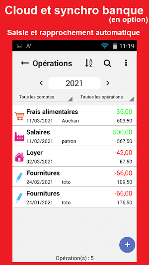 Comptabilité AE et TPE Screenshot 2