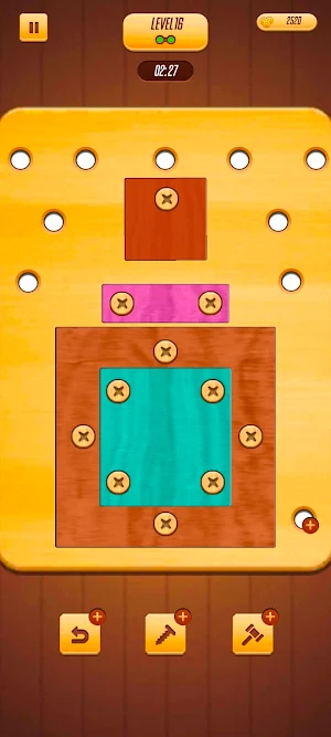 Nuts & Bolts - Wood Puzzle 3D Screenshot 3