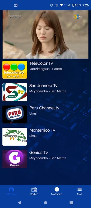 Radio Tv Peruanas Screenshot 1