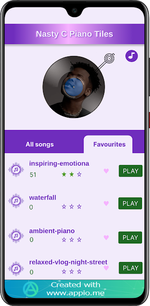 Nasty C Piano Tiles Screenshot 3