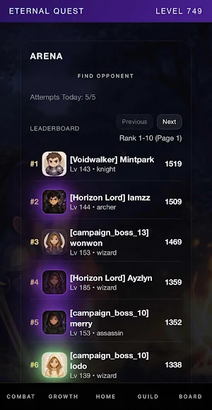 Eternal Quest Screenshot 1