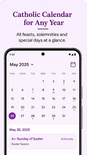 Catholic Calendar: Bible Screenshot 1