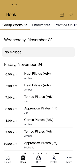 Pilatesmith Screenshot 1