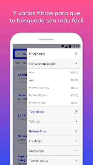Laborum: búsquedas de trabajo Screenshot 3